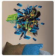 Teenage Mutant Ninja Turtles Brick Poster Giant Wall Decal